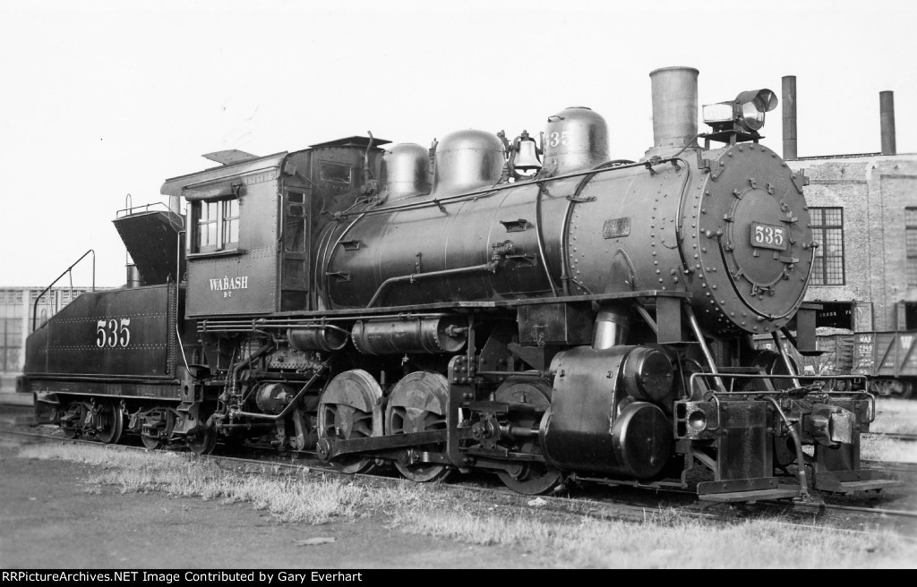 WAB 0-6-0 #535 - Wabash RR